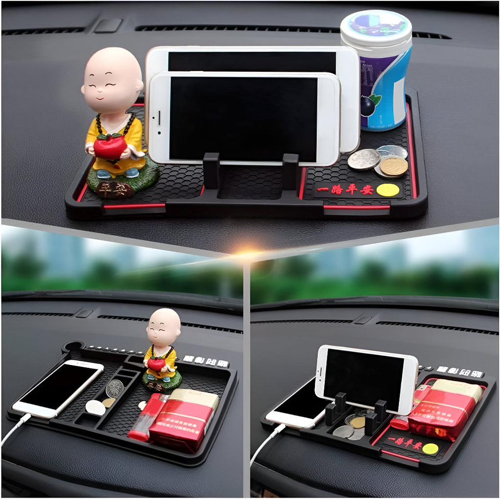 HSR Car Accessories Multifunction Phone GPS Holder Anti-Slip Silicone High Quality Pad and Car Mobile Holders for Car Dashboard