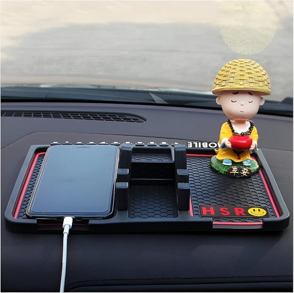 HSR Car Accessories Multifunction Phone GPS Holder Anti-Slip Silicone High Quality Pad and Car Mobile Holders for Car Dashboard