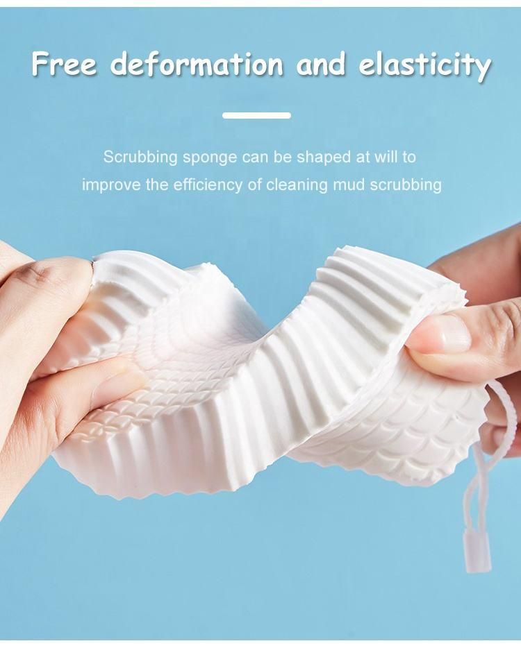 Kids Magic Bath Sponge Exfoliating Brush for Gentle Dead Skin Removal - Baby Body Scrubber & Massage Cleaning Tool  (Pack of 4)