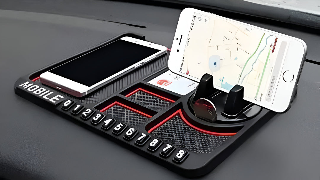 HSR Car Accessories Multifunction Phone GPS Holder Anti-Slip Silicone High Quality Pad and Car Mobile Holders for Car Dashboard